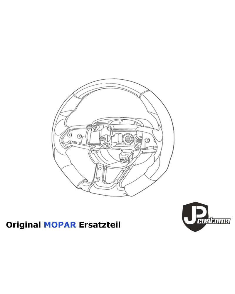 K5XR381X9AA ORIGINAL MOPAR Lenkrad beheizt "SRT"